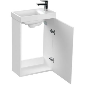 Тумба под раковину Cersanit (Церсанит) подвесная Moduo 40 для Moduo 40 белый (SB-SZ-MOD-MO40/Wh)