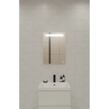 Зеркало Cersanit LED Base 010 50х70 с подсветкой прямоугольное (KN-LU-LED010*50-b-Os)