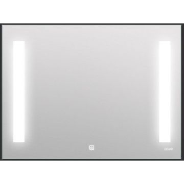 Зеркало Cersanit LED Base 020 80х60 с подсветкой прямоугольное (KN-LU-LED020*80-b-Os)