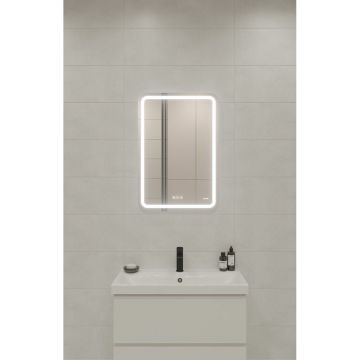 Зеркало Cersanit LED Design Pro 051 55х80 bluetooth с подсветкой прямоугольное (KN-LU-LED051*55-p-Os)