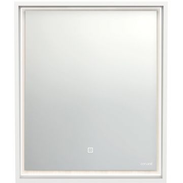 Зеркало Cersanit Louna 60х70 с подсветкой прямоугольное универсальная белый (SP-LU-LOU60-Os)