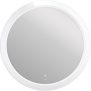 Зеркало Cersanit LED 012 Design 88x88 с подсветкой хол. тепл. cвет круглое (KN-LU-LED012*88-d-Os)