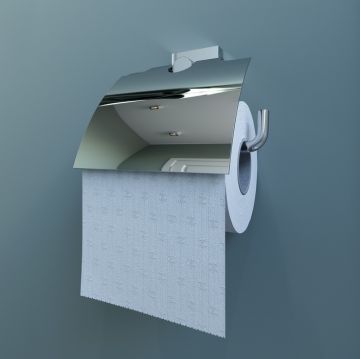 Держатель для туалетной бумаги с крышкой Iddis Edifice латунь EDISBC0i43