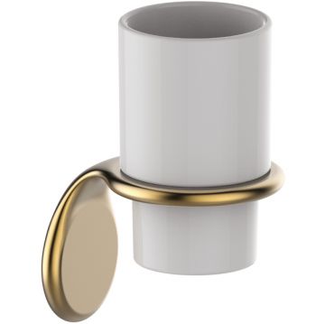 Подстаканник одинарный Iddis (Иддис) Oldie керамика сплав металлов бронза OLDBRC1i45