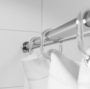 Набор колец для шторы в ванную комнату Iddis Optima Home Transparent RID012P