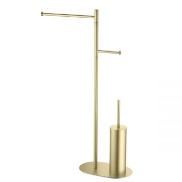 Стойка в ванную комнату Timo (Тимо) Saona 13085/17 золото матовое
