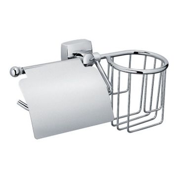Держатель освежителя и туалетной бумаги Fixsen Kvadro FX-61309+10 Хром