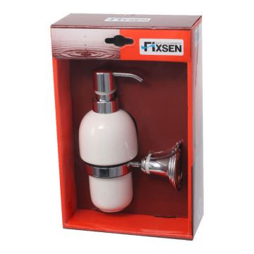 Дозатор для жидкого мыла Fixsen Best FX-71612 Хром