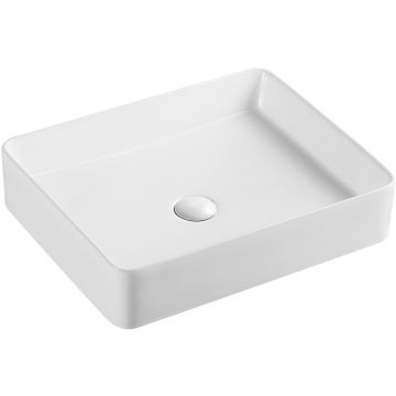Раковина накладная Azario (Азарио) прямоугольная, 110х510х405 мм, цвет белый AZ-2178