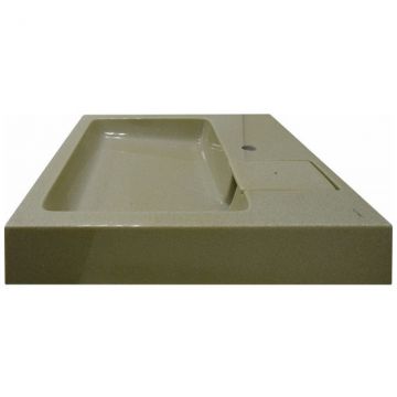 Раковина накладная Azario (Азарио) Monako квадратная, 85х600х600 мм, цвет бежевый CS00079880