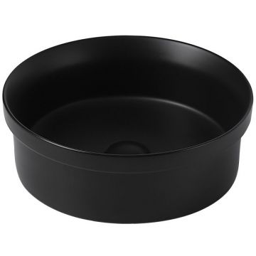 Раковина накладная Abber (Аббер) Bequem черная матовая 400x400x140 мм AC2103MB