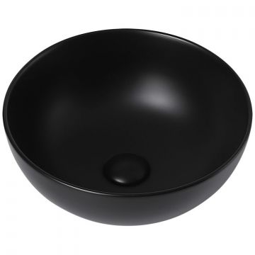 Раковина накладная Abber Bequem черная матовая 360х360х145 мм AC2105MB