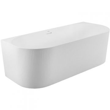 Акриловая ванна BelBagno BB412-1700-800-MATT, пристенная, белая матовая