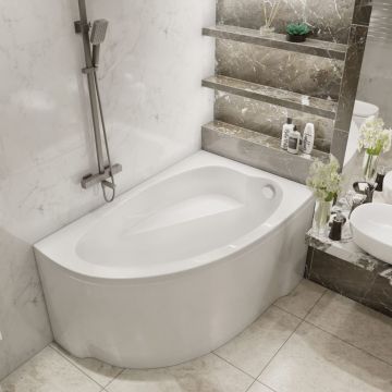 Акриловая ванна Timo IVA1595R (1500х950х700) цвет белый