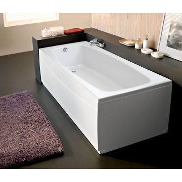 Экран BERGES для акриловой ванны, торцевой 75 (51006) цвет белый