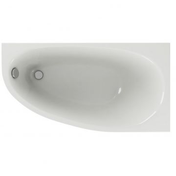 Ванна акриловая асимметричная Azario Kapris 1700х900 мм белый AV.0062170, (без монтажного комплекта/ножек)