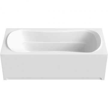 Ванна акриловая прямоугольная Azario (Азарио) Верда 1800х800 мм белый ВРВ0001, (без монтажного комплекта/ножек)