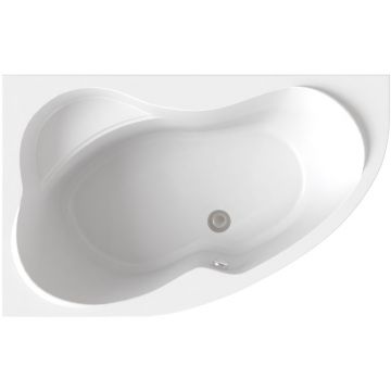Ванна акриловая четверть круга Azario (Азарио) Микона 1700х1100 мм белый МИВ0003, (без монтажного комплекта/ножек)