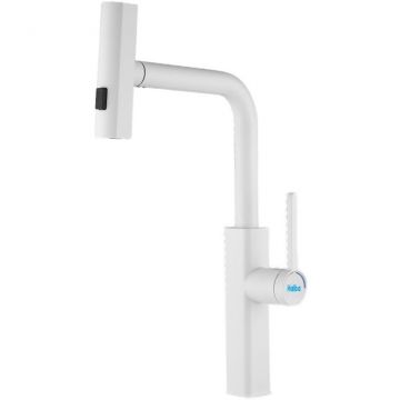 Смеситель для кухни с мультифункциональным изливом Haiba (Хаиба) HB73824-8, белый