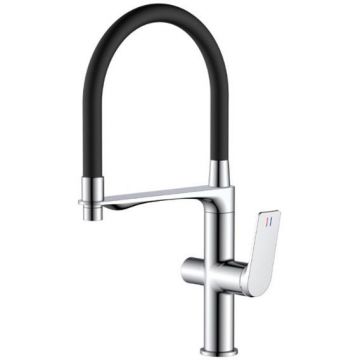 Смеситель для кухни с подключением фильтра воды Haiba (Хаиба) HB76816, хром