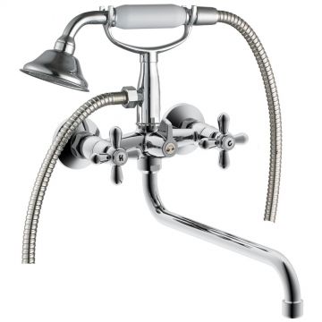 Смеситель для ванны AQUANET (АКВАНЕТ) Opera хром (SD98909A)