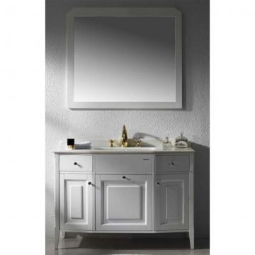 Смеситель для раковины на 3 отверстия Bravat (Брават) Swan F24287G-ENG, золото