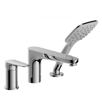 Смеситель на борт ванны Bravat (Брават) Iguassu F5173218CP-1-RUS, хром