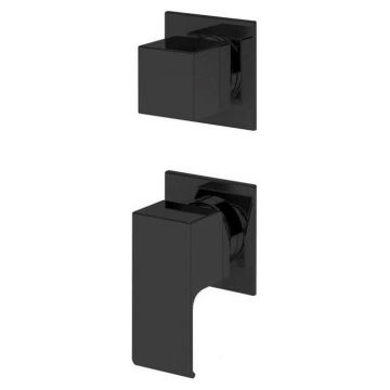 Смеситель для душа встраиваемый Cezares (Цезарис) Porta черный матовый (PORTA-VDIM3-M-NOP)