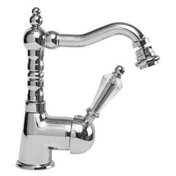 Смеситель для биде Cezares (Цезарис) Vintage хром, ручка Swarovsk (VINTAGE-BSM2-01-Sw)