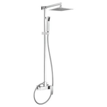 Душевая стойка для ванн, для душа Cezares (Цезарис) Quattro хром (QUATTRO-C-CD-01-S)