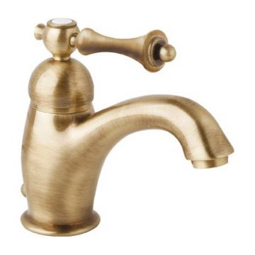 Смеситель для раковины Cezares (Цезарис) Margot бронза, ручка бронза (MARGOT-LSM1-02-M)