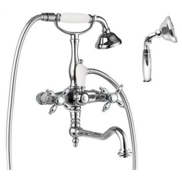 Смеситель для ванны Cezares (Цезарис) Nostalgia хром (NOSTALGIA-VDF-01-M)