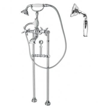 Напольный смеситель для ванны Cezares (Цезарис) Nostalgia хром (NOSTALGIA-VDPS-01-M)
