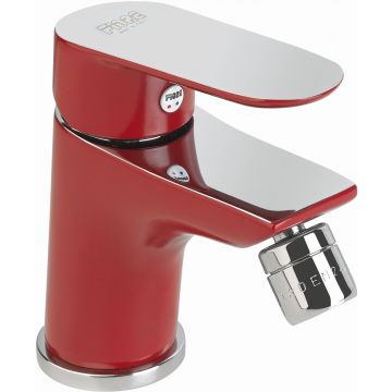 Смеситель для биде Fiore (Фиоре) Kevon Chic 81RX8130, хром/красный