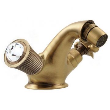 Смеситель для биде Fiore (Фиоре) Venere Sky (Swarovski) 13ZZ0632, бронза