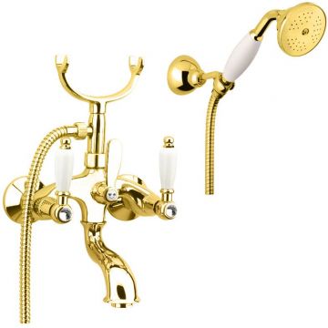 Смеситель для ванны Fiore Coloniale Sky (Swarovski) 03OO0601, золото