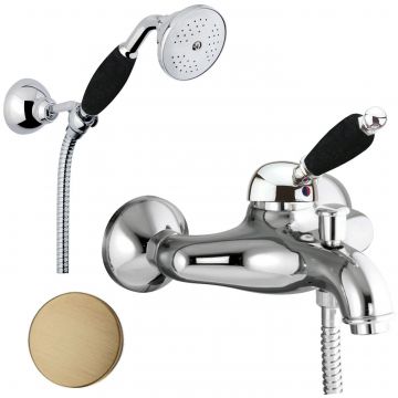 Смеситель для ванны Fiore (Фиоре) Imperial Black 89ZZ5104, бронза