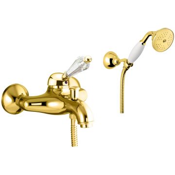 Смеситель для ванны Fiore (Фиоре) Imperial-Sky (Swarovski) 82OO5104, золото