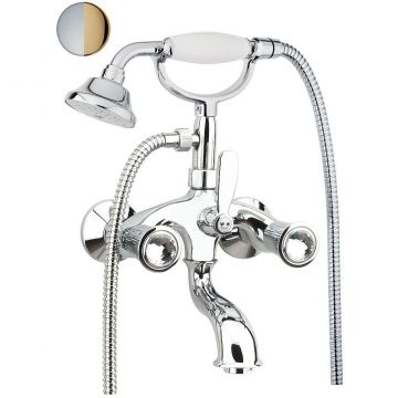 Смеситель для ванны Fiore (Фиоре) Venere Sky (Swarovski) 13CO0600, золото