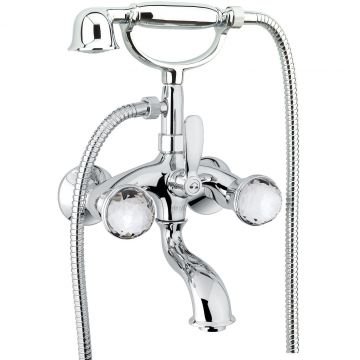 Смеситель для ванны Fiore (Фиоре) Xt Sky (Swarovski) 17CR0610, хром