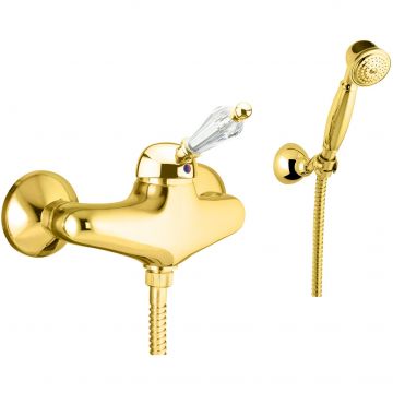 Смеситель для душа Fiore (Фиоре) Imperial- Sky (Swarovski) 82OO5127, золото