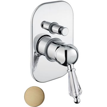 Смеситель для душа Fiore (Фиоре) Imperial- Sky (Swarovski) 82ZZ5134, бронза