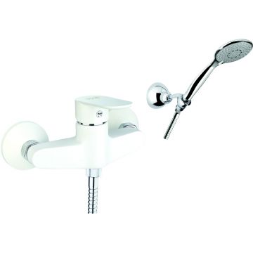 Смеситель для душа Fiore (Фиоре) Kevon Chic 81WX6510, хром/белый