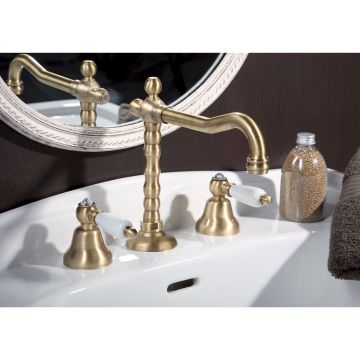 Смеситель для раковины Fiore (Фиоре) Coloniale Sky (Swarovski) 03ZZ0637, бронза