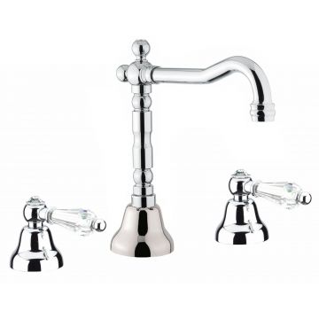 Смеситель для раковины Fiore (Фиоре) Gioielli Sky (Swarovski) 09CR0637, хром