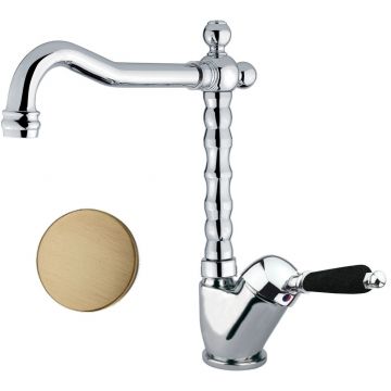 Смеситель для раковины Fiore (Фиоре) Imperial Black 89ZZ2245, бронза