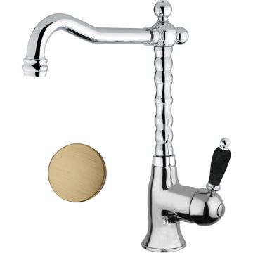 Смеситель для раковины Fiore (Фиоре) Imperial Black 89ZZ5225, бронза