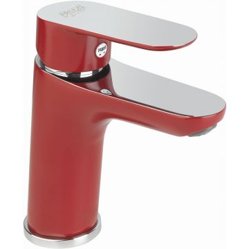 Смеситель для раковины Fiore (Фиоре) Kevon Chic 81RX8123, хром/красный