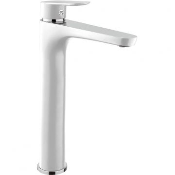 Смеситель для раковины Fiore (Фиоре) Kevon Chic 81WX8119, хром/белый