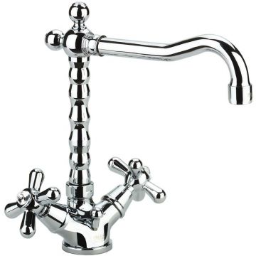 Смеситель для раковины Fiore (Фиоре) Margot Sky (Swarovski) 01CR0625, хром